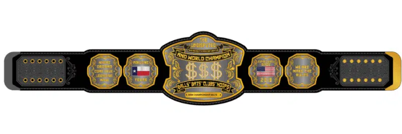 Sales Championship Belt