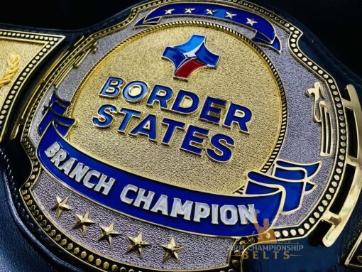 High-Quality Championship Belt - Border State Craftsmanship