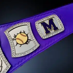 Mayflower Spinner Championship Belt - Customize with Your School Colors