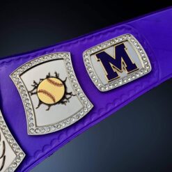 Mayflower Spinner Championship Belt - Customize with Your School Colors