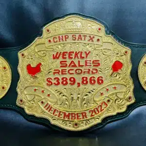Top Salesperson - Corporate Championship Belt