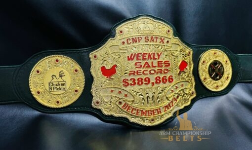 Luxurious Top Salesperson - Corporate Championship Belt