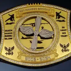 US Navy Retirement Championship Belt