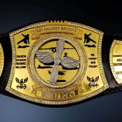Navy Retirement Championship Belt
