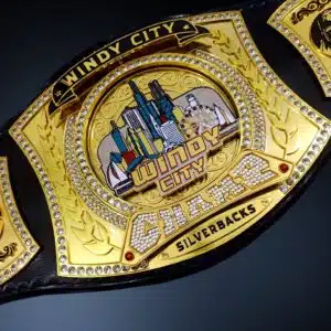 Premium Gold and Chrome Plating on the Windy City Chicco Spinner Belt