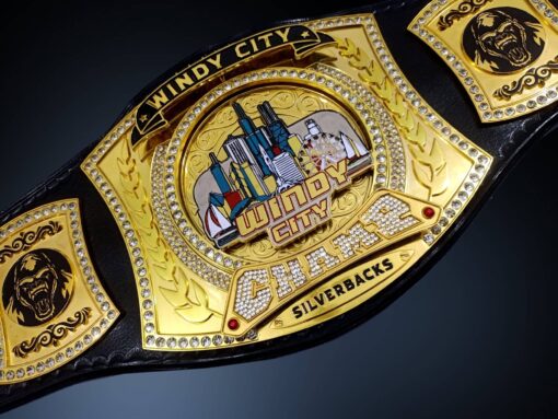 Premium Gold and Chrome Plating on the Windy City Chicco Spinner Belt