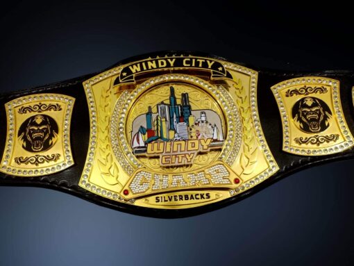 Premium Gold and Chrome Plating on the Windy City Chicco Spinner Belt