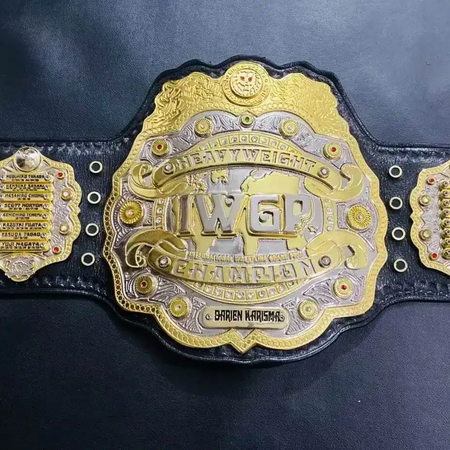 The IWGP Heavyweight Championship A Legacy Of Greatness ARM Championship Belts