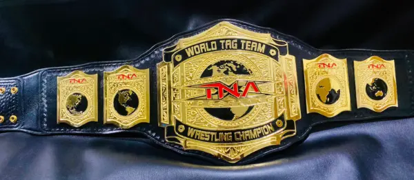 Detailed TNA Wrestling Belt Design