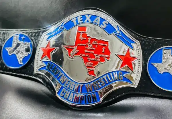 Authentic Replica of Texas Heavyweight Championship Belt