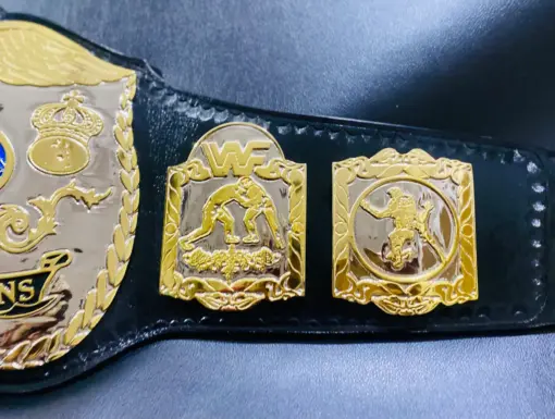 World Tag Team Championship Belt Side Plates