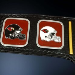 Side View of Arizona Cardinals Football Belt