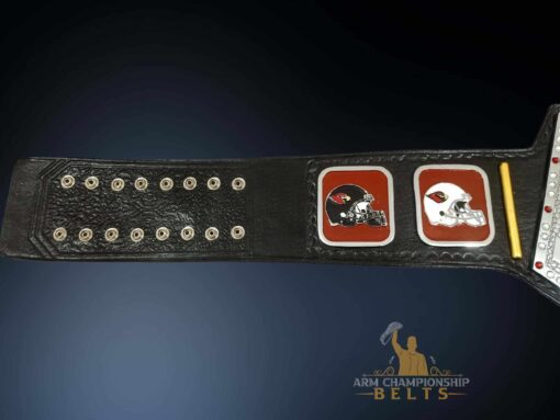 Side View of Arizona Cardinals Football Belt