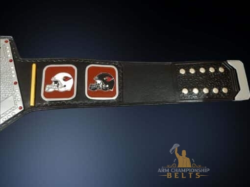 Side View of Arizona Cardinals Football Belt