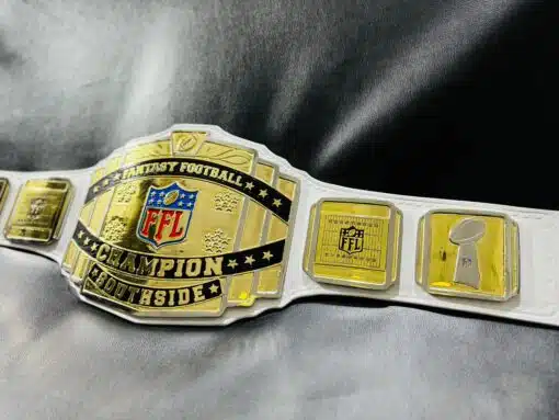 Southside Fantasy Football Belt Featuring Genuine Cowhide Leather Strap