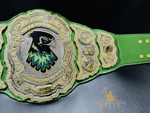 Side Plates WE DEM HAWKS Nuremberg Championship Belt