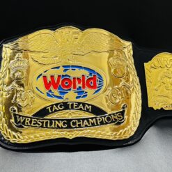 Authentic World Tag Team Championship Belt Gold