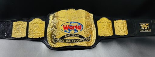 Authentic World Tag Team Championship Belt Gold