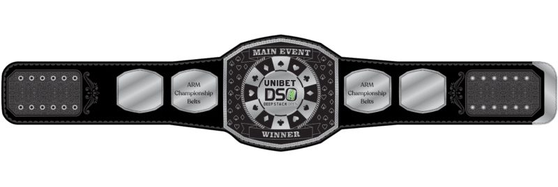 Poker Championship Belt Design