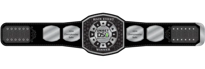 Poker Championship Belt Design