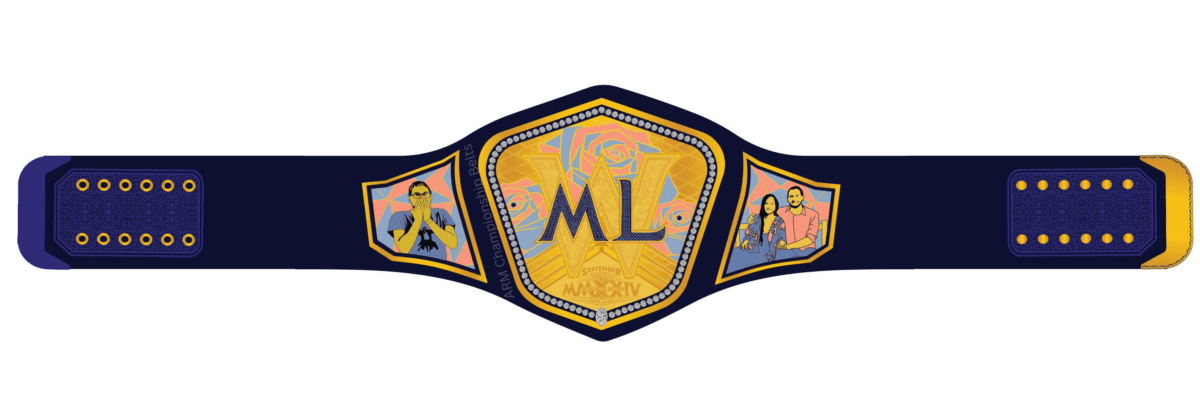 Process of making custom championship belts