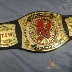 Custom Heavyweight Spinner Belt Close-Up