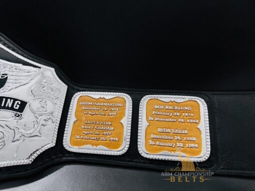 Hogan '84 Championship Belt Side View