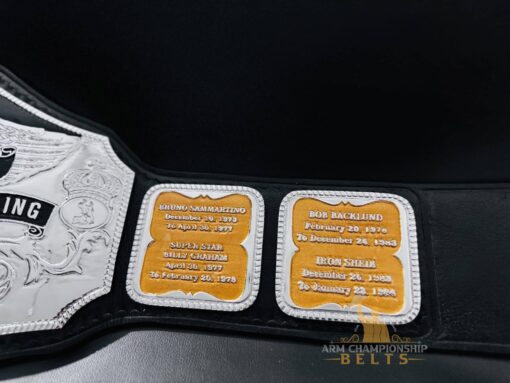 Hogan '84 Championship Belt Side View