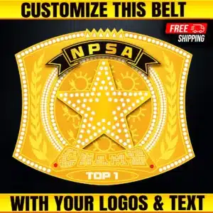 Custom Corporate Awards Title Belts