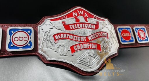 Close-Up of NWA TV Championship Belt