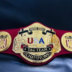 Authentic NWA US Tag Team Wrestling Belt Replica