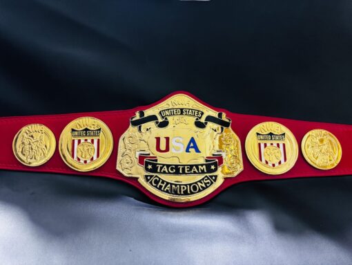 Premium NWA US Tag Team Championship Replica Belt