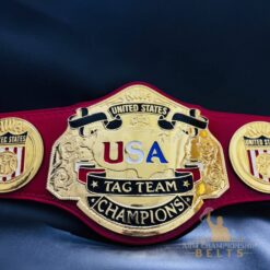 Authentic NWA US Tag Team Wrestling Belt Replica