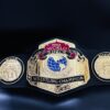 NWA Jr. Heavyweight Title replica belt on display