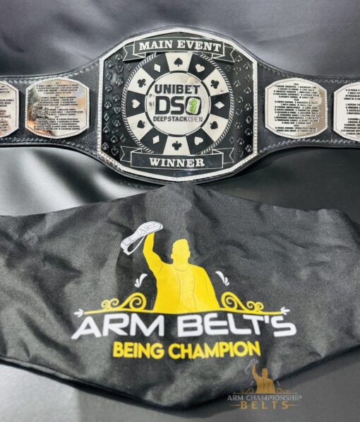 Custom Poker Championship Belt