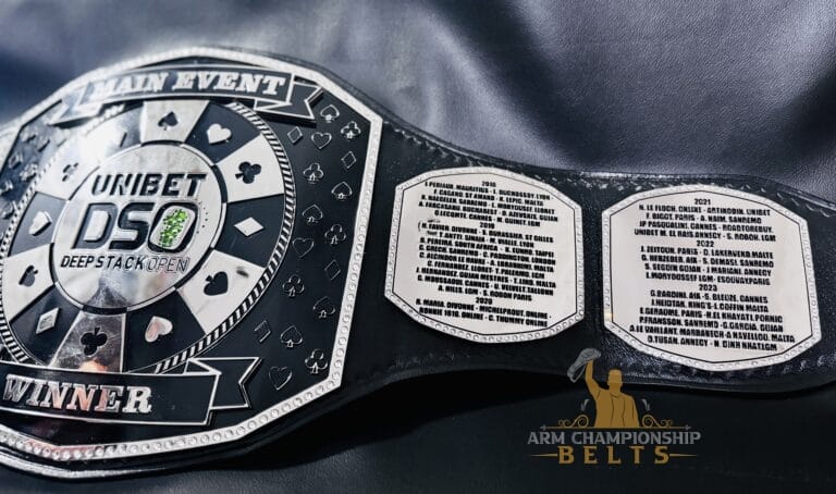 Men's Tackrus Challenger Tooled Poker Belt