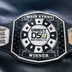 Custom Poker Champion Belt