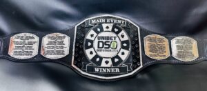 Custom Poker Championship Belt