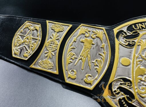 UWF Television Championship Belt Engraving