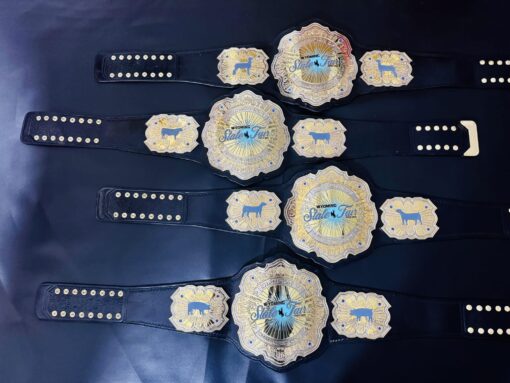 Wyoming State Fair titles belts