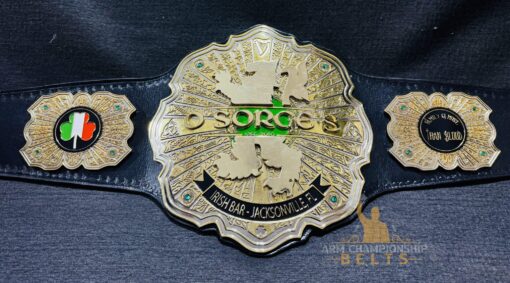 ustom Never Openweight Wrestling Belt