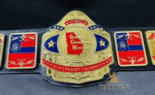 Georgia Championship Wrestling Belt