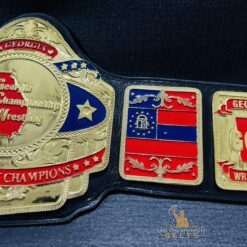 Georgia Championship Belt Side Plates