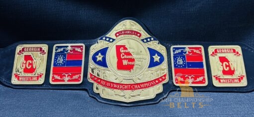 TV-Accurate Georgia Championship Wrestling Belt