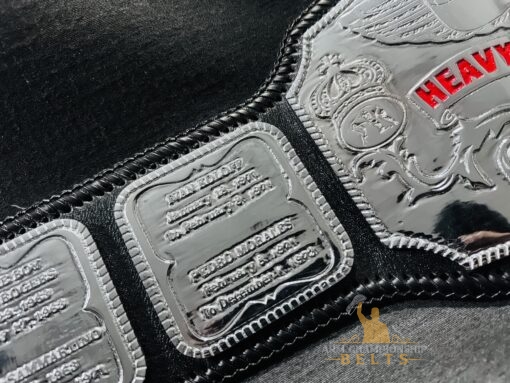 Side Plates of the Hogan 1984 Wrestling Belt Replica