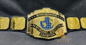 Intercontinental World Heavyweight Wrestling Title Belt