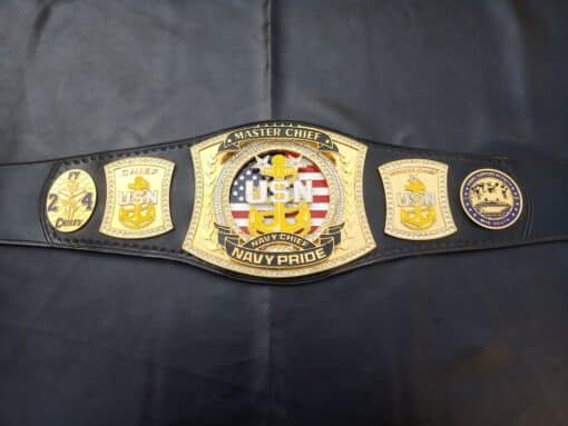 Navy Pride Custom Championship Belt