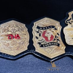 TNA World Championship Belt with Gold Plated Zinc Metal