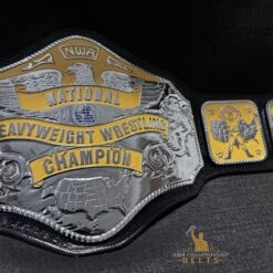 Detailed Engravings on NWA National Championship Belt