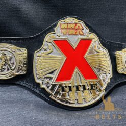 Gold-plated Plates of the NWA TNA X Division Belt